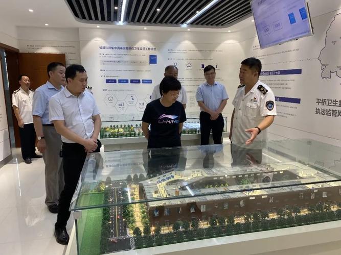 河南省卫生健康委到平桥区调研卫生监督工作